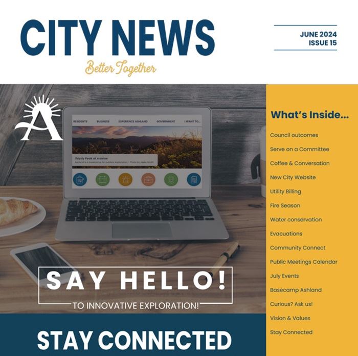 Cover of June 2024 City Newsletter 