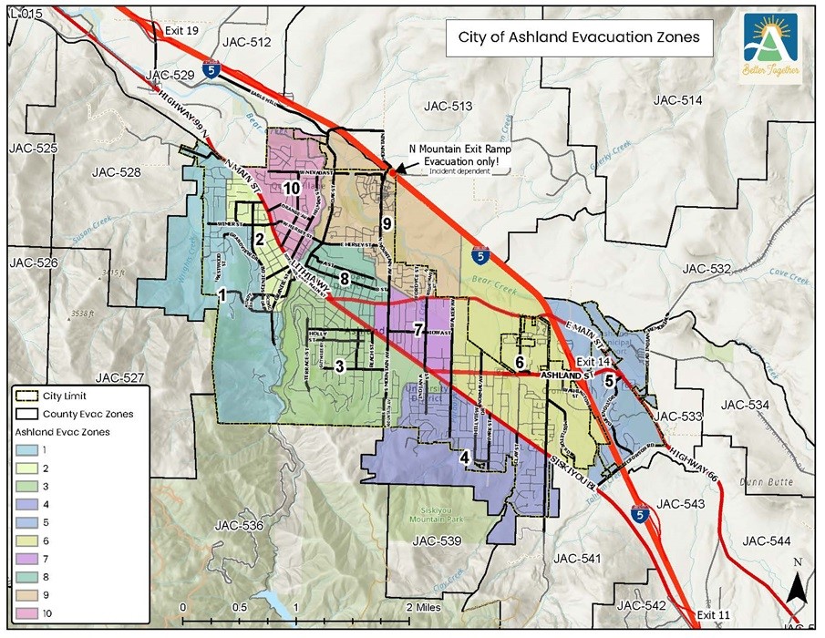 700 px wide Evacuation Map 