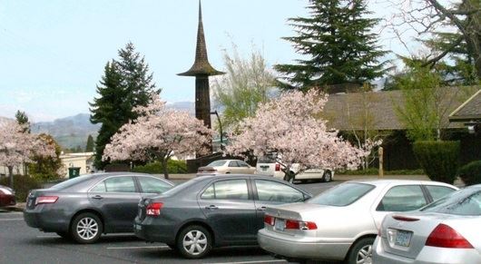 First Presbyterian Church parking lot