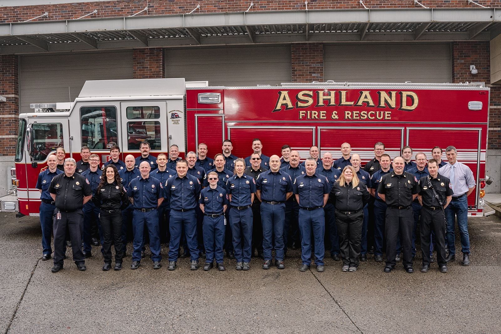 Ashland Fire and Rescue staff picture 