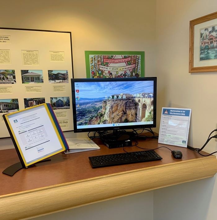 Community Development Self Serve Kiosk 