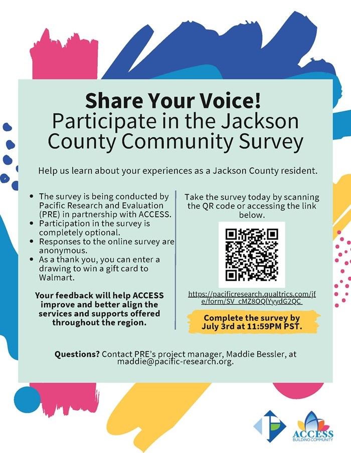 ACCESS Community Survey Flyer