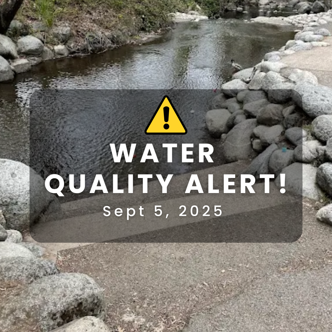 Water Quality alert on September 5, 2025