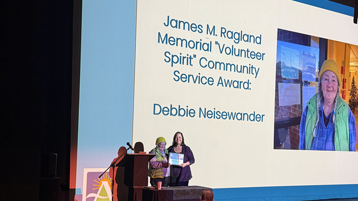 Debbie Neisewander at Town Hall 