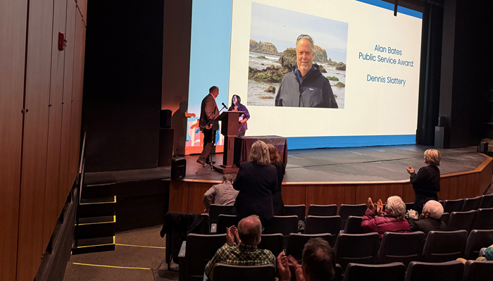 Dennis Slattery at Town Hall 