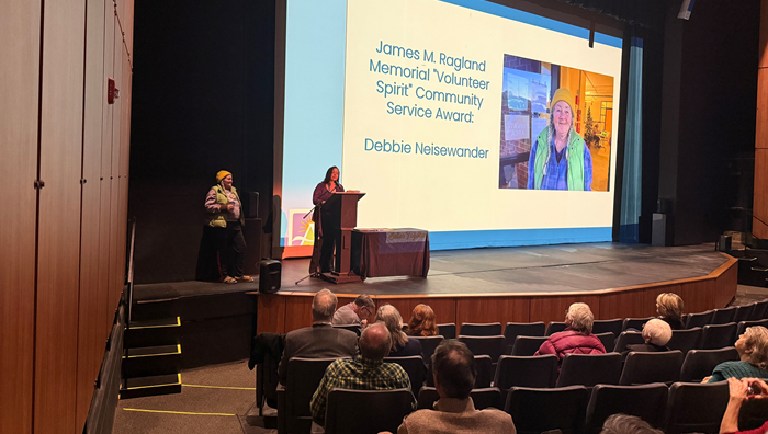 Debbie Neisewander at Town Hall 