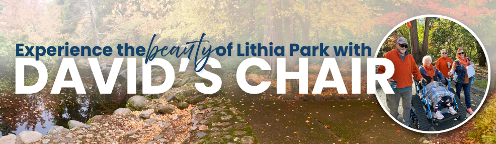 David's Chair, experience the beauty of lithia park free of charge